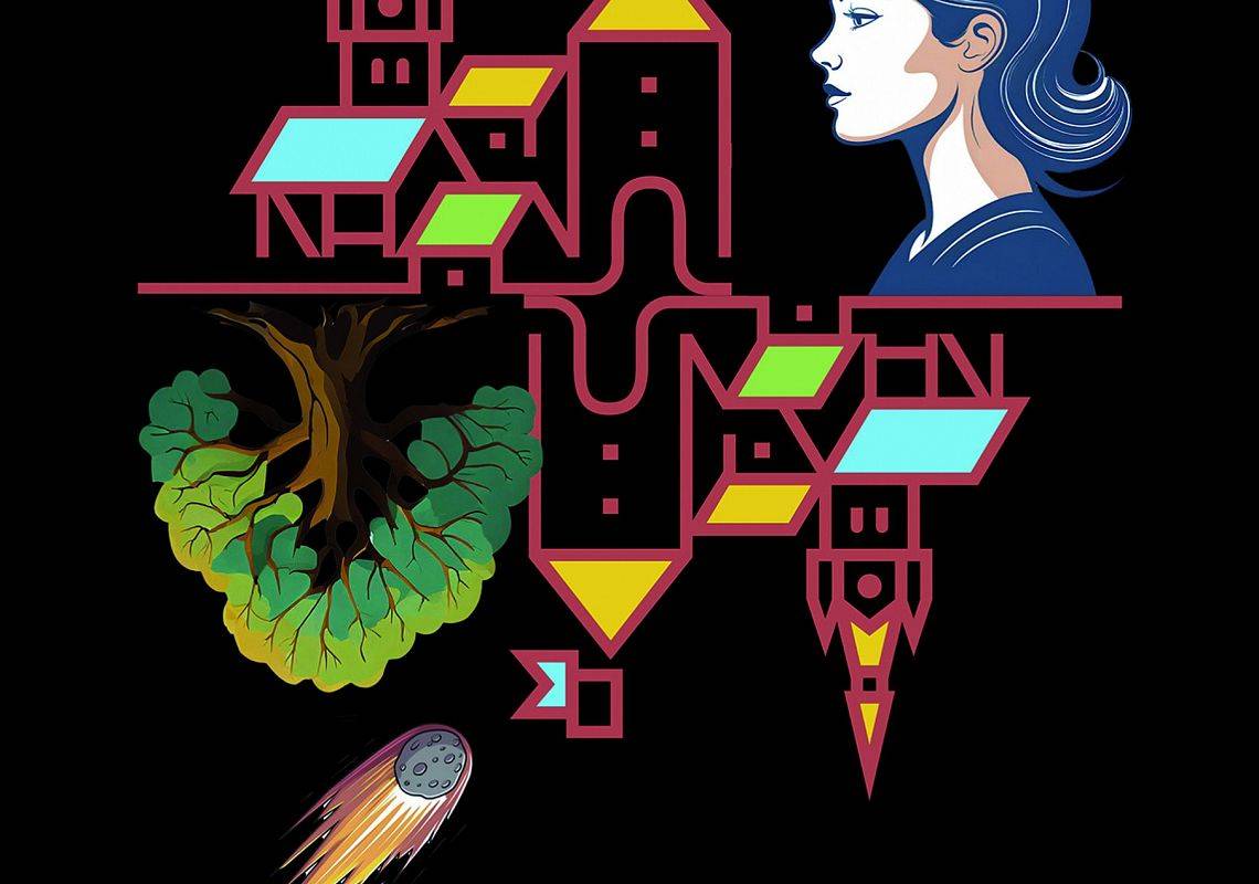 Dwa światy Lęborka-wystawa prac Lęborskiego Klubu Fotograficznego grafika