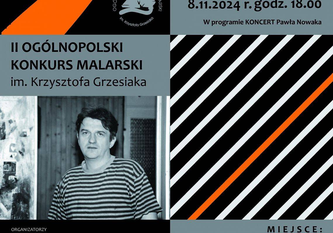 II Ogólnopolski Konkurs Malarski im. Krzysztofa Grzesiaka grafika