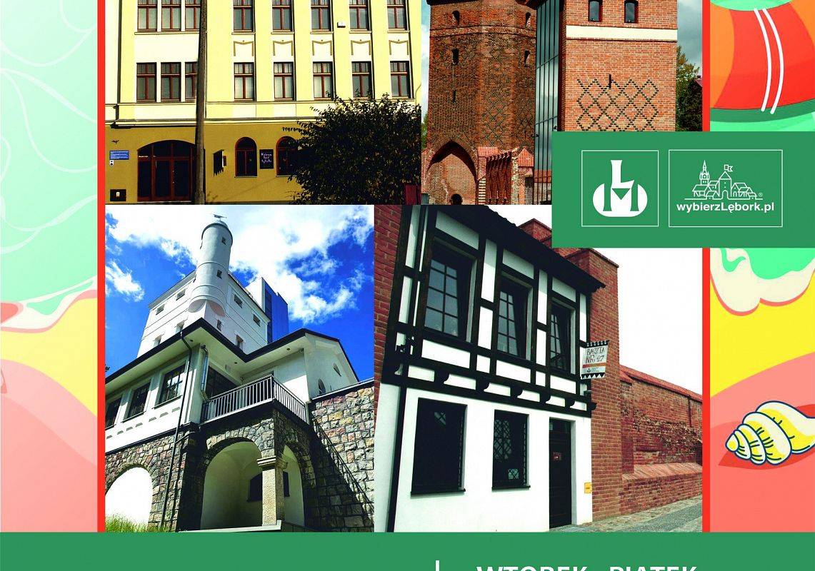 Wakacje w Muzeum w Lęborku - godz. zwiedzania grafika