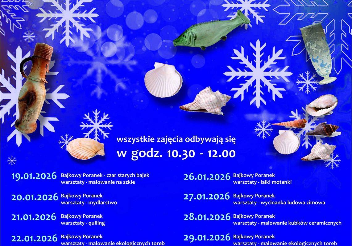 FERIE ZIMOWE w MUZEUM grafika