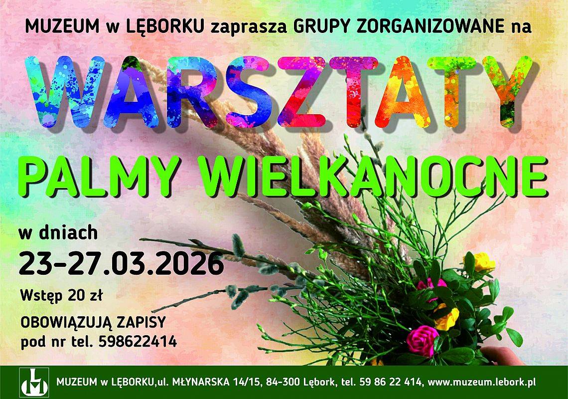 WARSZTATY - palmy wielkanocne grafika