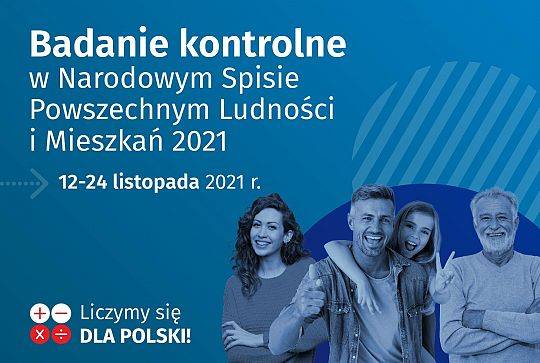 Badanie kontrolne w Narodowym Spisie Powszechnym Ludności i Mieszkań w 2021 roku (12-24 listopada 2021)