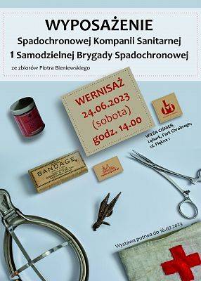 WYPOSAŻENIE  Spadochronowej Kompanii Sanitarnej 1 Samodzielnej Brygady Spadochronowej