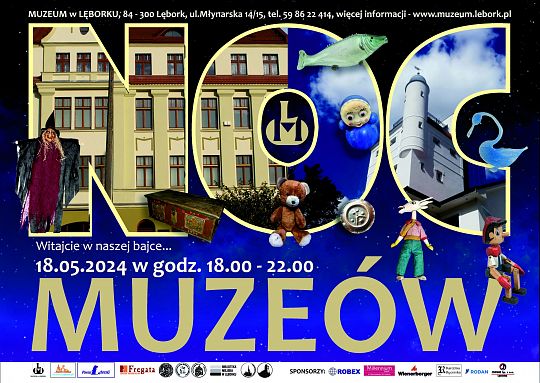 NOC MUZEÓW 18.05.2024 w godz. 18.00 - 22.00