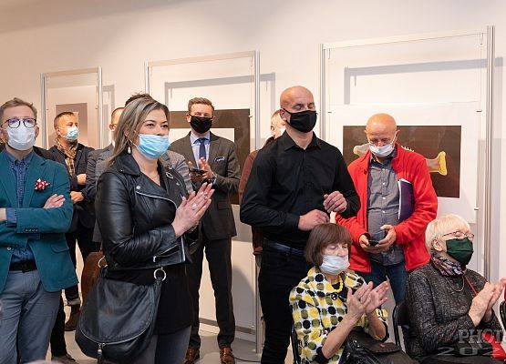 Z głębin czasu. Opowieść o pewnej rybie - fotorelacja z promocji katalogu i otwarcia wystawy grafika
